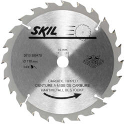 Skil Black Panza pentru circular SKIL, 24 dinti de carbura, 170 x 1.6 x 16mm (2610395470) - expertbrico