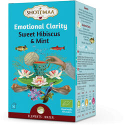 Shoti Maa bio emotional clarity édes hibiszkusz és menta tea 16x2g 32 g - nutriworld