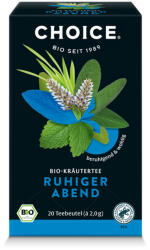 Choice bio gyógynövény tea nyugodt este 40 g - nutriworld