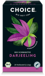 Choice bio fekete tea darjeeling 40 g - nutriworld