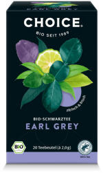 Choice bio fekete tea earl grey 40 g - nutriworld