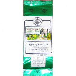 MlesnA szálas zöld tea soursop 100 g - nutriworld