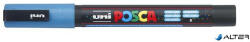 uni Dekormarker, 0, 9-1, 3 mm, UNI"Posca PC-3ML", fényes világoskék (285338000)