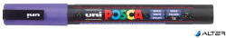 uni Dekormarker, 0, 9-1, 3 mm, UNI "Posca PC-3ML", fényes lila (285353000)