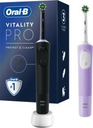 Oral-B Vitality Pro D103 Protect X Clean Duo black/lilac