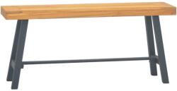 vidaXL Bancă 110 cm tec 340743