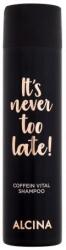 ALCINA It´s Never Too Late! Coffein Vital Shampoo 250 ml koffeines revitalizáló sampon nőknek