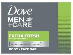 Dove Men + Care Extra Fresh Body + Face Bar energizáló és hidratáló szilárd szappan 90 g férfiaknak