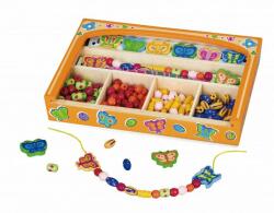 Viga Toys Joc de creatie margele cu fluturi, Viga (58550) - babyneeds