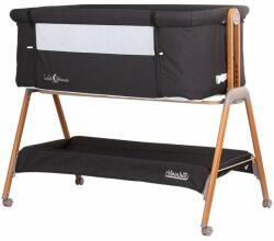 Chipolino Patut Co-Sleeper Chipolino Sweet Dreams graphite wood (KOSSD0232GT) - babyneeds