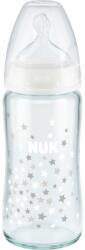 Nuk First Choice + 240 ml cumisüveg üvegből hőmérséklet-figyeléssel 240 ml