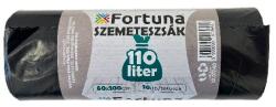 Fortuna Szemeteszsák FORTUNA 110L fekete 60x100 cm 10 db/tekercs