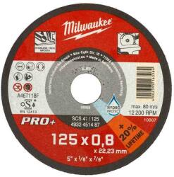 Milwaukee Vágókorong fémhez SCS42 125x0, 8mm-1 db (MI-4932498201)