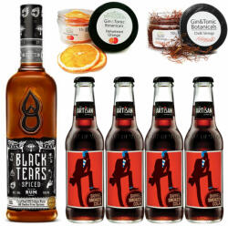 Black Tears Rum & Cola szett koktélfűszerekkel