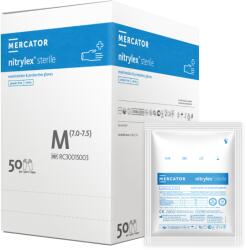 Mercator Medical Mercator nitrylex® steril nitril vizsgálókesztyű - Kék - 100 db - S