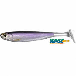 LIVETARGET Slow-roll Shiner Paddle Tail Silver/purple 85 Mm (lt201907) - fishing24