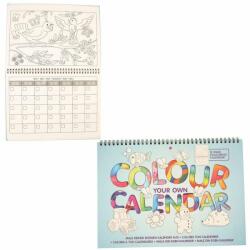 Keycraft Carte de colorat - calendarul meu (AC159)