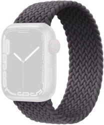 Ricardo Curea pentru Apple Watch 38/40/41mm, împletită, gri vel. s (130mm)