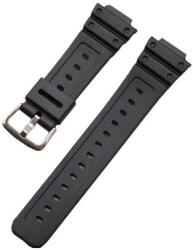 Ricardo Curea pentru Casio G-Shock, din plastic, neagră, cu cataramă argintie (pentru modelele GA-2100/GA-2110, DW-5600, GW-6900)