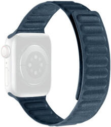 Apple Curea pentru Apple Watch 42/44/45mm, curea textilă magnetică, albastru