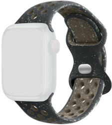 Ricardo Curea pentru Apple Watch 42/44/45mm, silicon sport, neagră