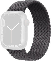 Ricardo Curea pentru Apple Watch 42/44/45/49mm, împletită, gri vel. m (150mm)