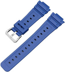 Ricardo Curea pentru Casio, silicon, albastră, cataramă argintie (GA2100, DW6900)