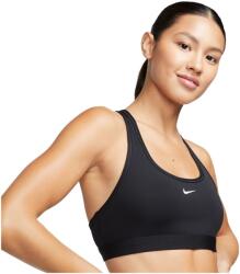 Nike Női merevítő nélküli sportmelltartó Nike W NK SWSH LGT SPT BRA W fekete DX6817-010 - XL