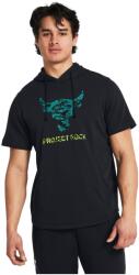 Under Armour Project Rock Férfi szabadidős cipzár nélküli pulcsi Under Armour PJT RCK PAYOFF SS TERRY HDY fekete 1383227-001 - XL