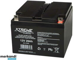 BLOW Gel battery 12V 28Ah XTREME (82-235#) - pcone