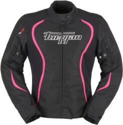 Furygan Odessa női motoros kabát fekete-fehér-rózsaszín