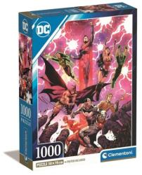 Clementoni 1000 db-os puzzle COMPACT puzzle - DC comics (39853)