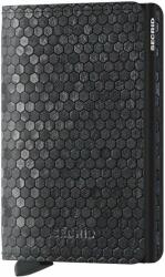 Secrid Кожен портфейл Slimwallet Hexagon Black (SHe.Black)