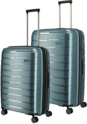 Travelite Air Base jégkék 4 kerekű közepes bőrönd és nagy bőrönd (Air-Base-M-L-jegkek)