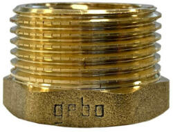 GEBO Reductie alama de 1" x 3/4", GEBO GOLD (241-26BR)