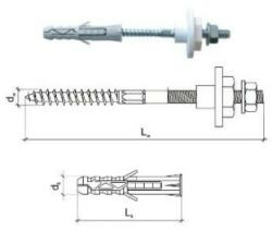  Set fixare lavoar M8x100mm
