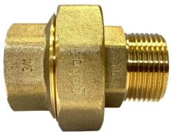 GEBO Racord olandez alama drept, 1/2", filet interior - filet exterior, GEBO GOLD