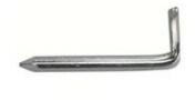  Cuie cu carlig zincata tip L 2.5x30mm (10buc)