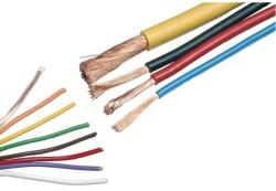  Conductor multifilar rasucit din cupru, cu rezistenta marita la indoire (flexibil), MYF 1 x 6 mmp, maro (MYF/H07V-K)