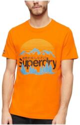 Superdry Tricouri mânecă scurtă Bărbați - Superdry portocaliu EU S