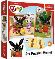 Trefl Puzzle Trefl 2in1 Memo Bing Si Prietenii Lui (vvt93332) Puzzle