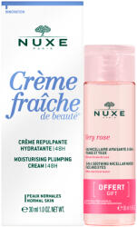 NUXE Créme Fraiche Feltöltő krém + Very Rose micellás víz (30+50 ml)