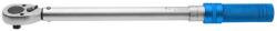 HÖGERT Nyomatékkulcs, 1/2", CrV acélötvözet, 20-110Nm, 24 fogas racsnis mechanizmus (HT1W706) (HT1W706)