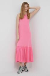DEHA ruha rózsaszín, midi, harang alakú - rózsaszín XS - answear - 34 990 Ft
