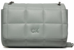 Calvin Klein Дамска чанта Calvin Klein Square Quilt Conv Shoulder Bag K60K612332 Pigeon PEB (Square Quilt Conv Shoulder Bag K60K612332)