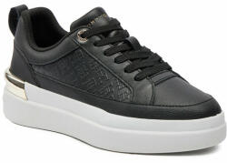 Tommy Hilfiger Sneakers Tommy Hilfiger Lux Court Sneaker Monogram FW0FW07808 Black BDS