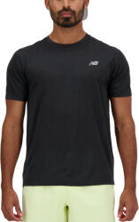 New Balance Athletics T-Shirt Rövid ujjú póló mt41253-bk Méret XL