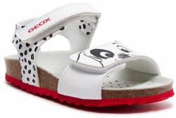 Geox Szandál Geox B Sandal Chalki Girl B452RB 0003W C0404 M White/Black 22