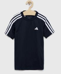 Adidas gyerek póló U TR-ES 3S sötétkék, mintás - sötétkék 128