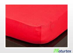Naturtex Jersey gumis lepedő Piros 90-100x200 cm